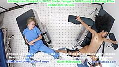 Clov glove in amid doctor tampa whilst long as that guy examines his newest specimen virgin orphan jasmine rose who's been adopted by loyal samaritan health labs as their newest corporate slaves doctor-tampa com